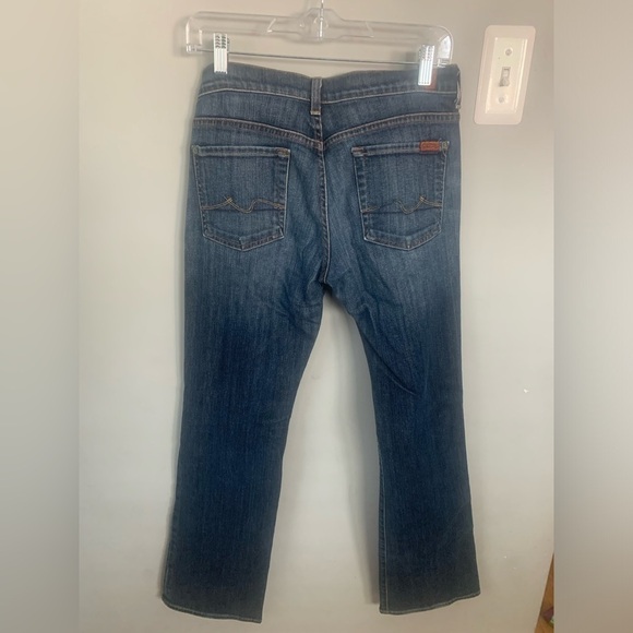 7 For All Mankind “Boy Cut” Button Fly Jeans - Picture 2 of 7